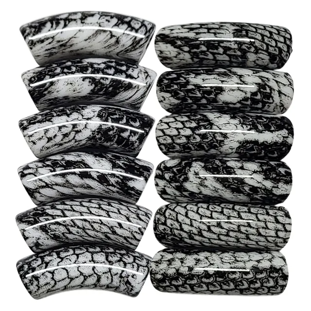 ARTSHOP Tubes Design 1020 tube incurvé serpent x1 noir