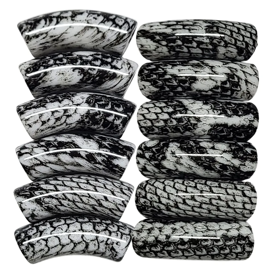 ARTSHOP Tubes Design 1020 tube incurvé serpent x1 noir