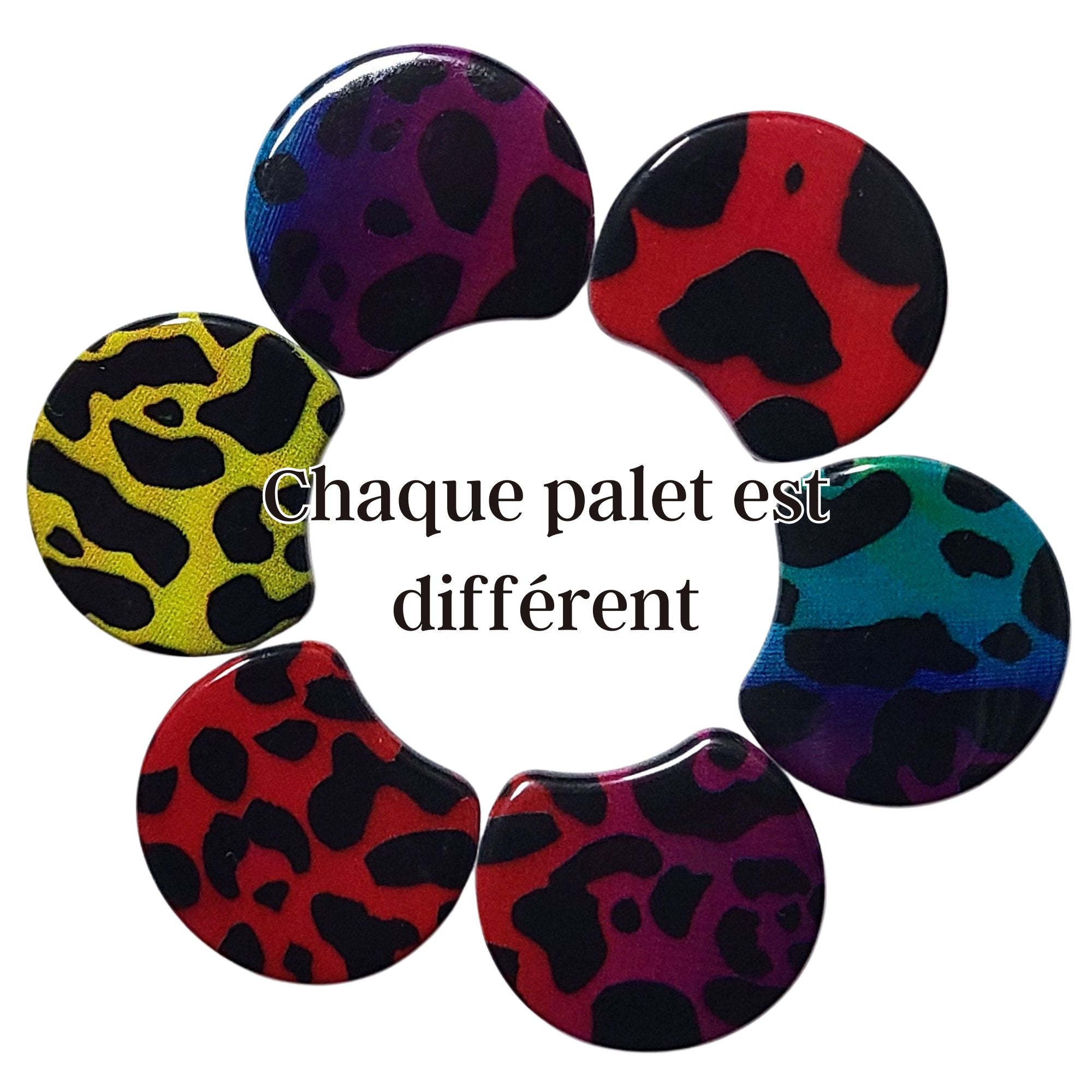 ARTSHOP Lune Moon 1048 palet incurvé léopard x1