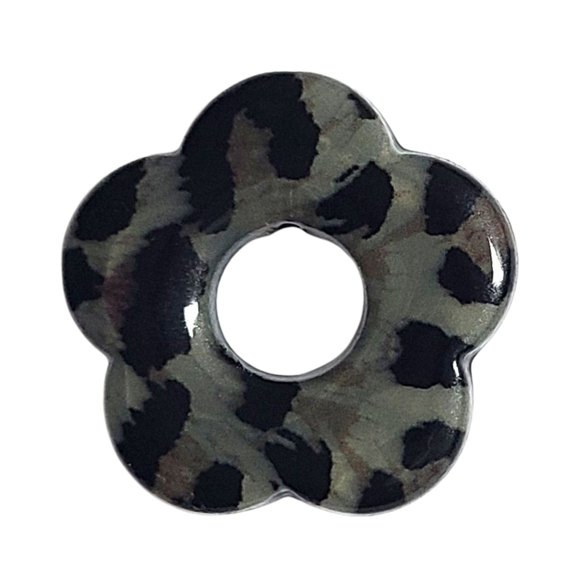 ARTSHOP Flower Power 2 fleur capucine léopard 27mm x1