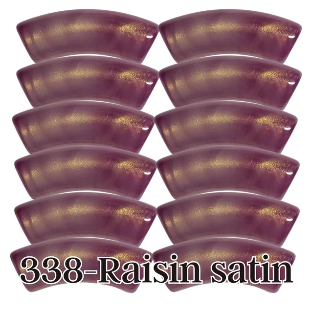 ARTSHOP Tubes 8MM 338 tube raisin satin incurvé x6