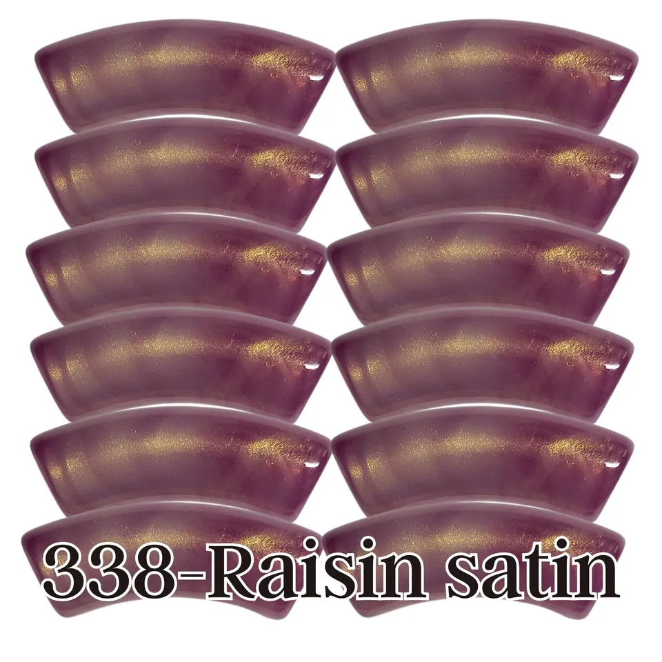 ARTSHOP Tubes 8MM 338 tube raisin satin incurvé x6