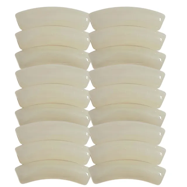 ARTSHOP Tubes 8MM 152 incurvé champagne marbré x6 résine