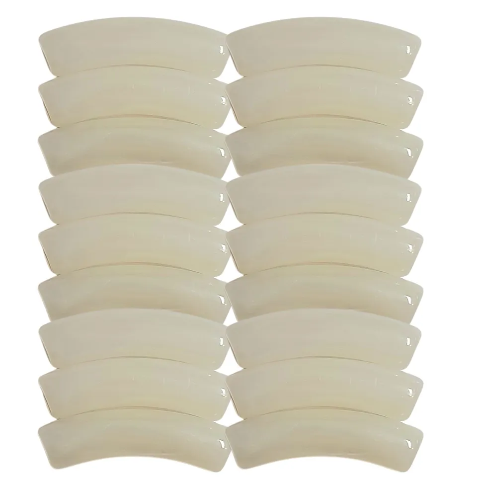 ARTSHOP Tubes 8MM 152 incurvé champagne marbré x6 résine