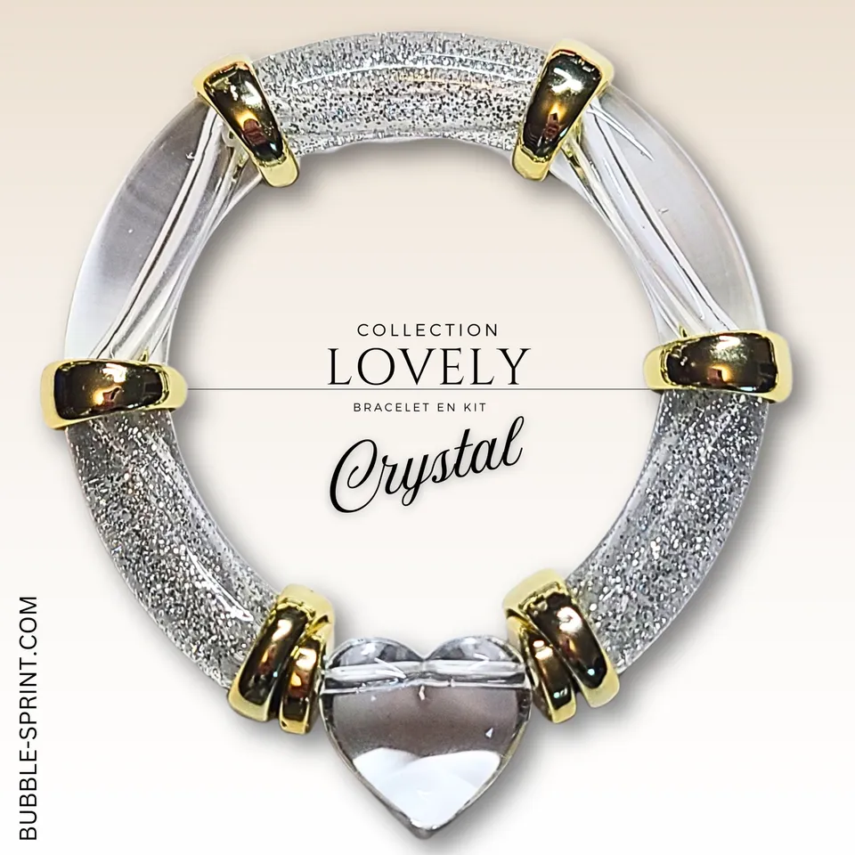 ARTSHOP Bijoux en KITS Lovely kit bracelet crystal