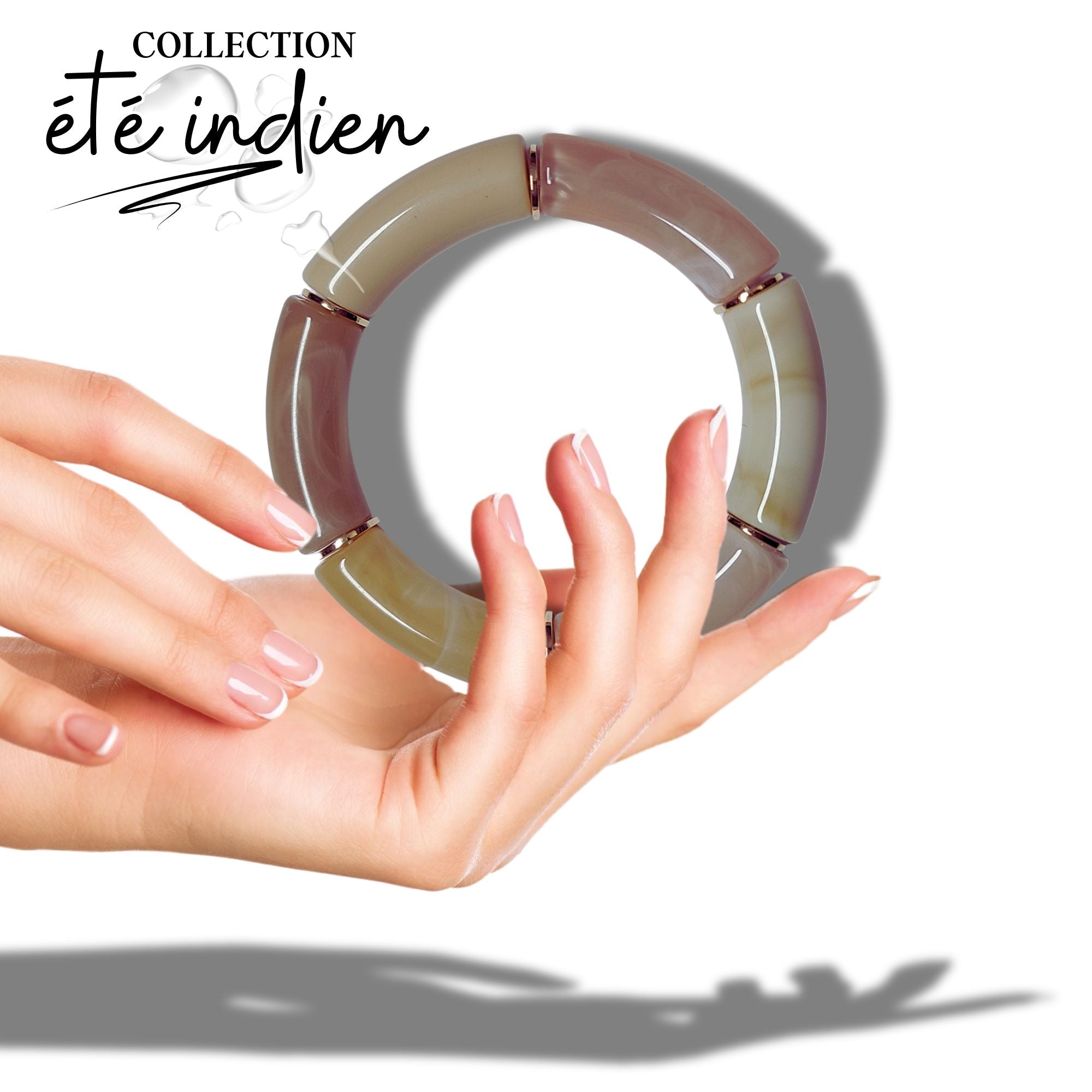 ARTSHOP Idée 158 #16 kit bracelet tubes acier 5,5cm
