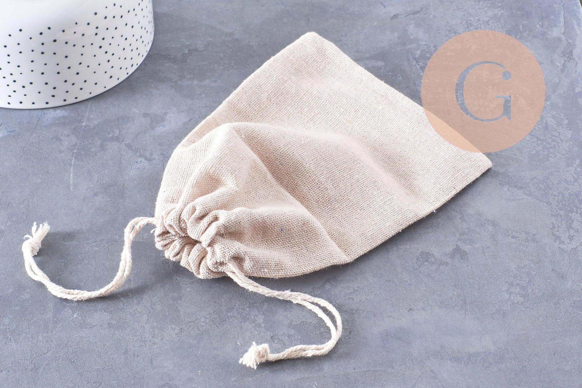 Gingerlily Rangement G10327 pochette coton écru 17x12cm x1