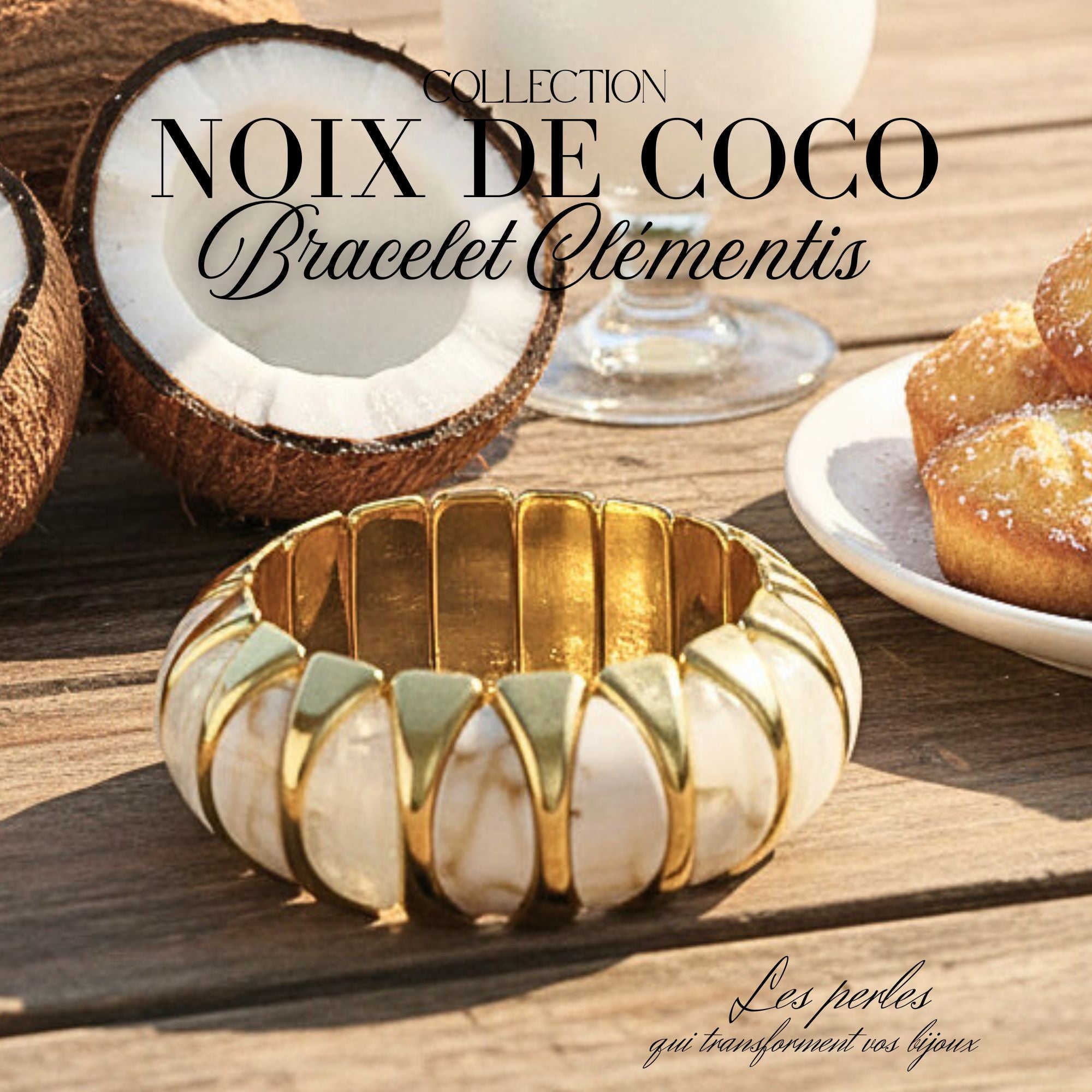 ARTSHOP CLEMENTIS Noix de Coco kit bracelet Clémentis