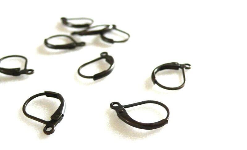 Gingerlily Dormeuses G0738 apprêt boucles bronze 10mm x20