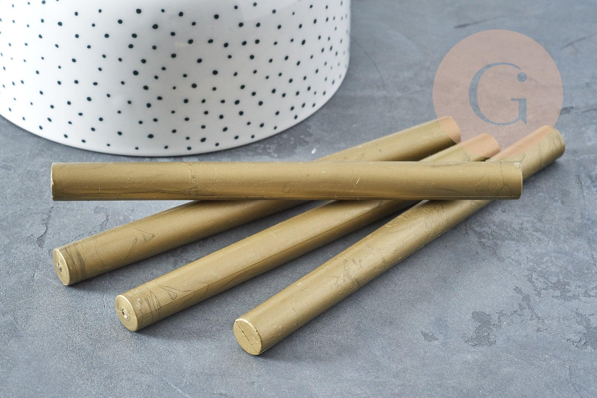 Gingerlily Loisirs Créatifs G8910 bâton cire doré 135mm