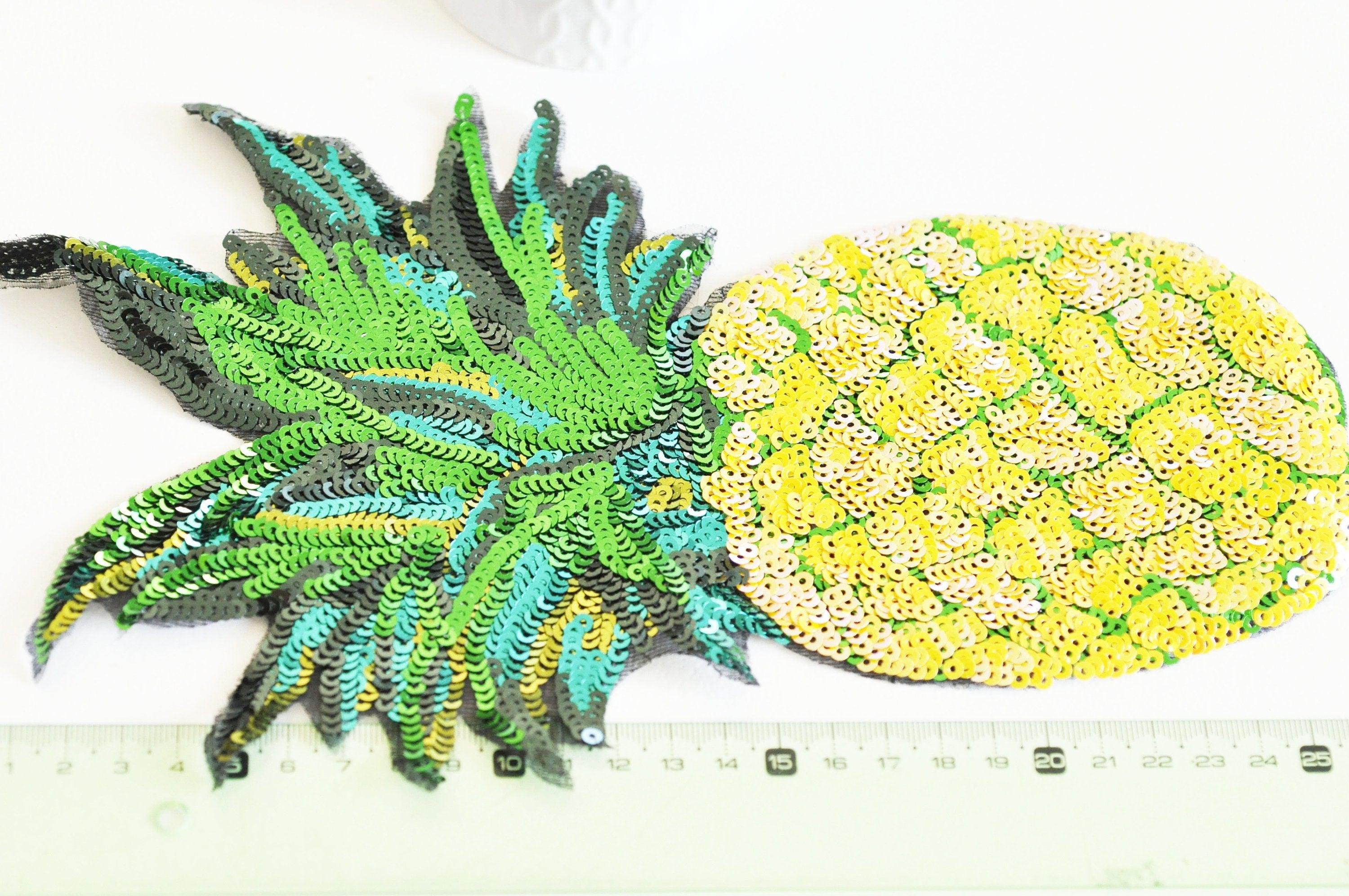 Gingerlily Accessoires loisirs créatifs G2863 écusson ananas 28cm