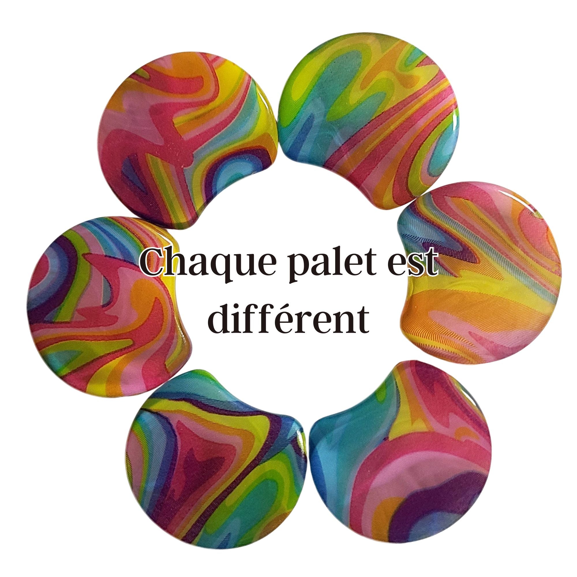 ARTSHOP Palets LUNE MOON 1006 palet pop art 37mm x1