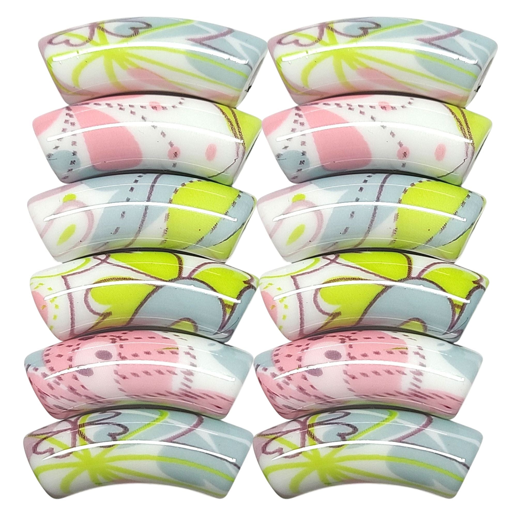ARTSHOP Design 1029 tubes fleurs 12mm x1 blanc