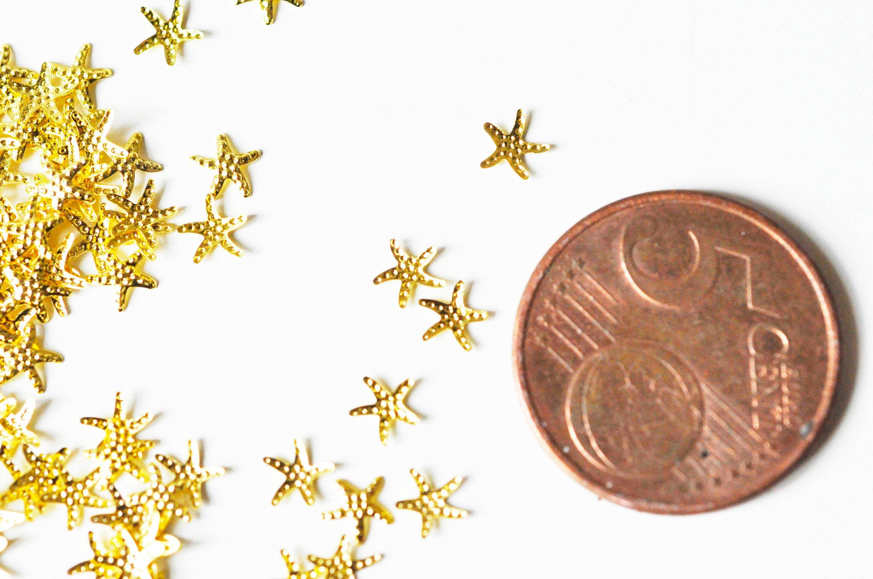 Gingerlily G4227 charms étoile mer dorés 5mm x200