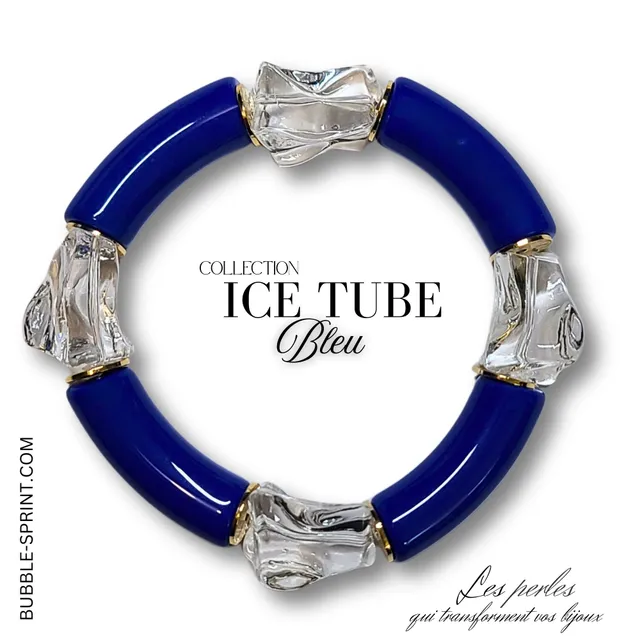 ARTSHOP Ice Tube bracelet bleu kit à faire soi-même