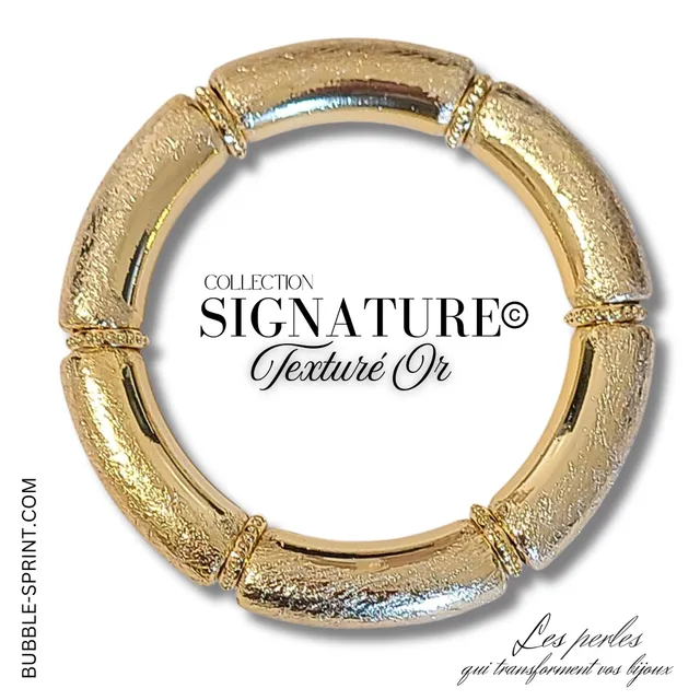 ARTSHOP Bijoux en KITS SIGNATURE kit bracelet Golden