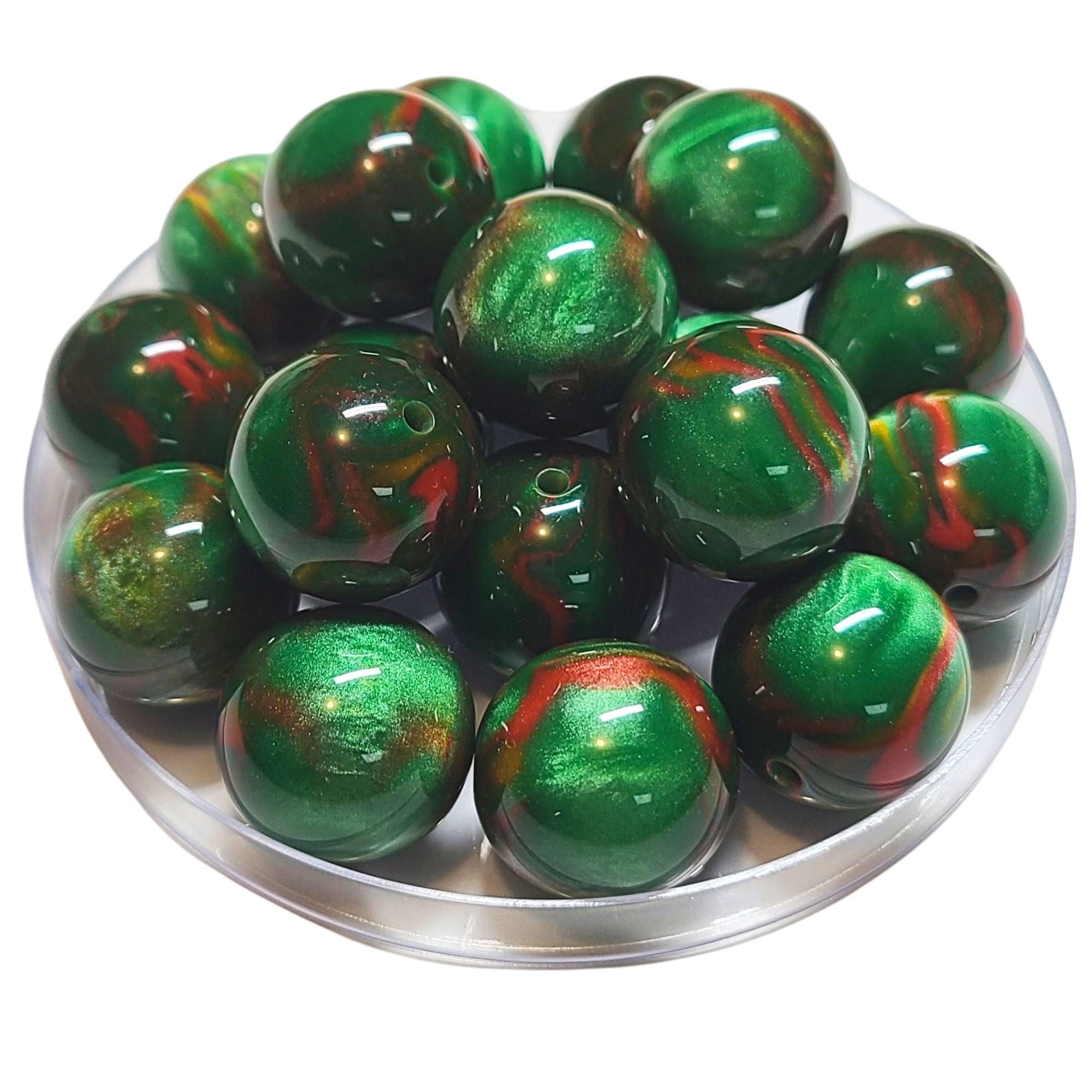 ARTSHOP Boules 20MM 225 Deep Forest perle acrylique 20mm x1