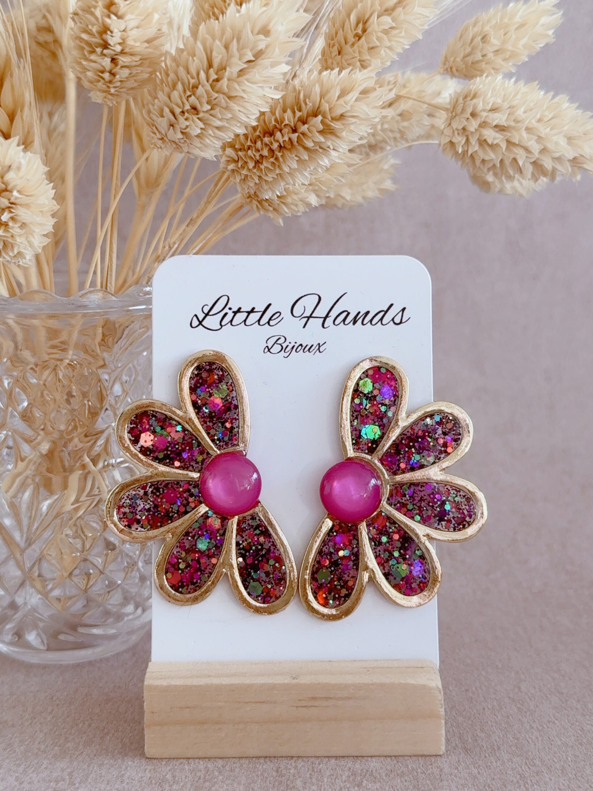 Little Hands Bijoux Daisy 11 boucles d'oreilles perles assorties