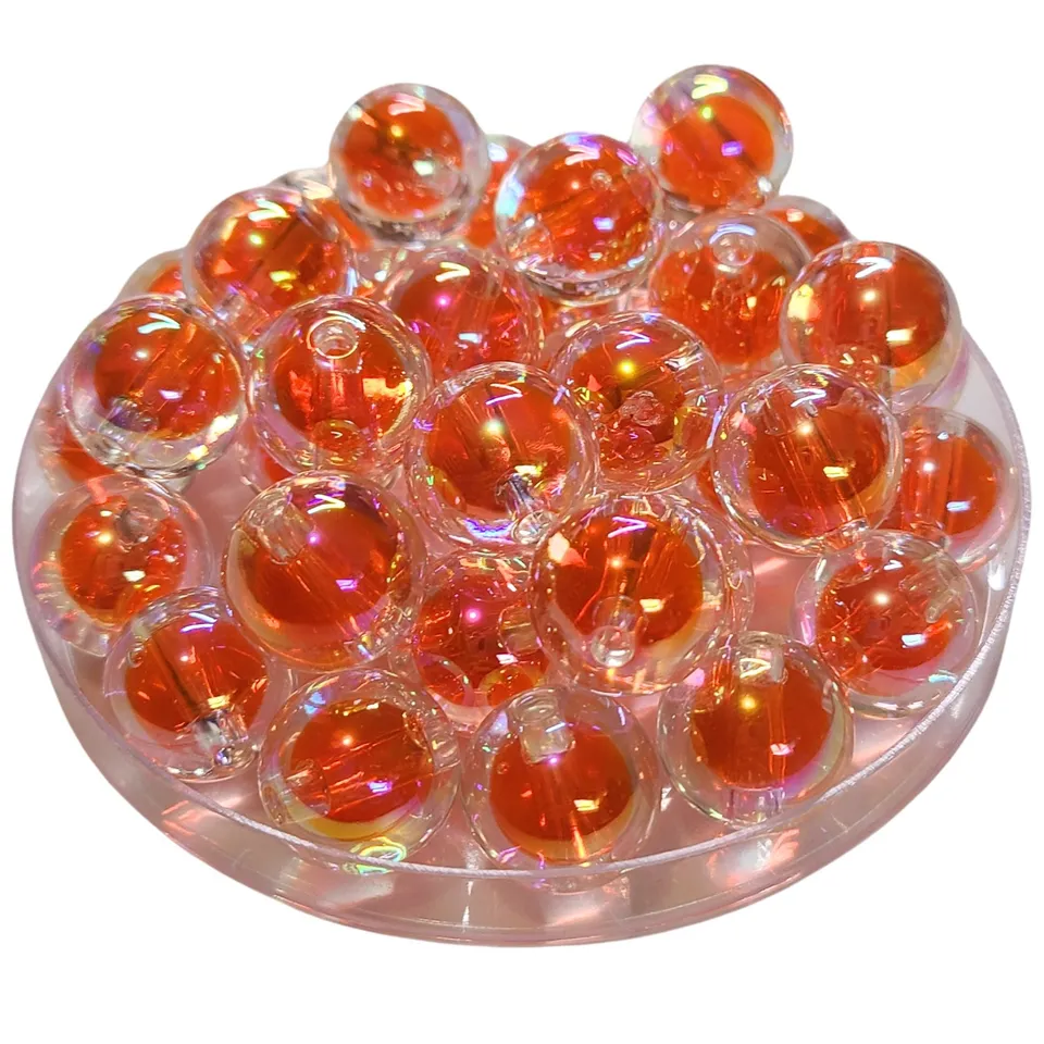 ARTSHOP Boules 16MM 429 Mirage Orange perles x15