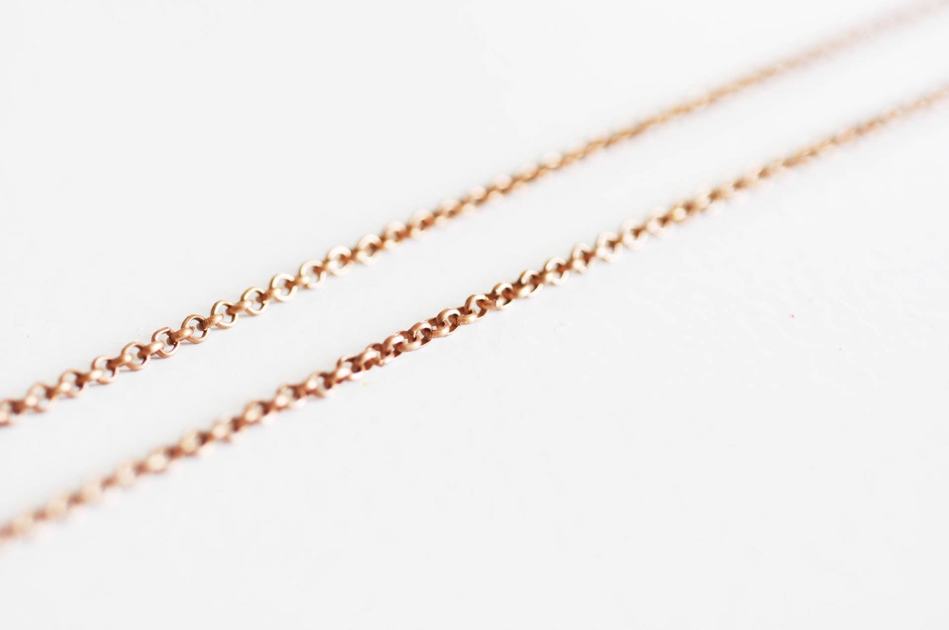 Gingerlily G1320 chaîne rolo cuivre 2,7mm 1 mètre