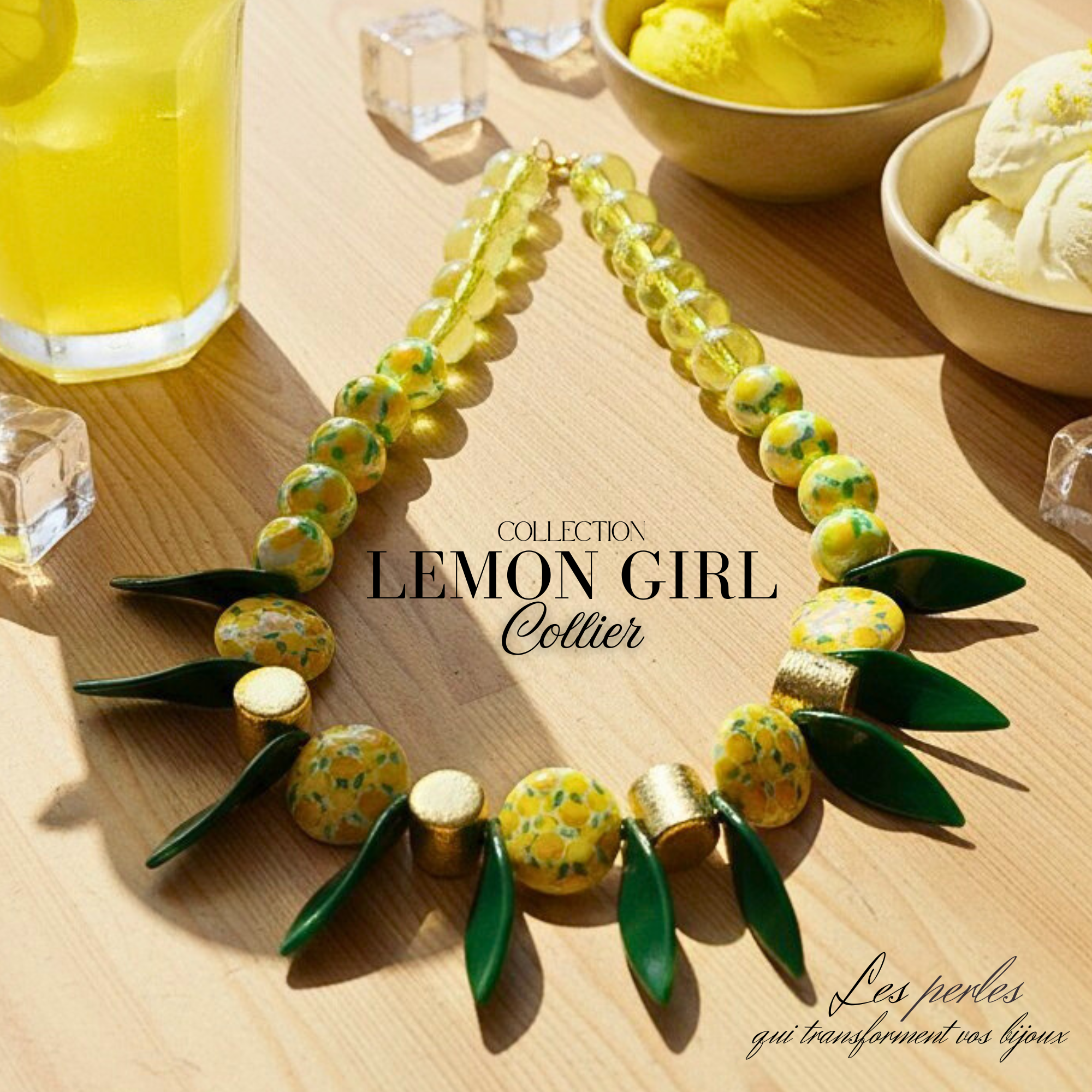 ARTSHOP Boules 16MM 334 Citrons perle x1 fruit