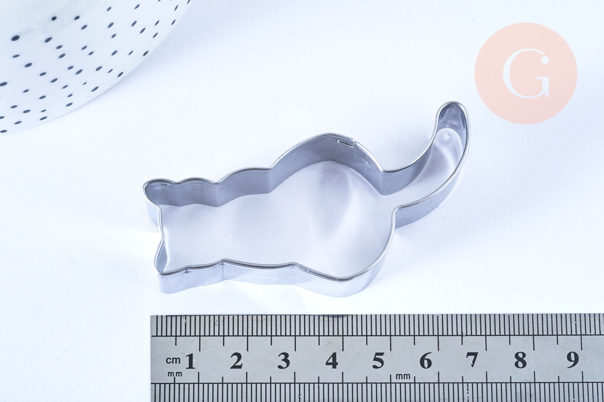 Gingerlily G5101 emporte-pièce chat inox 6,9 cm