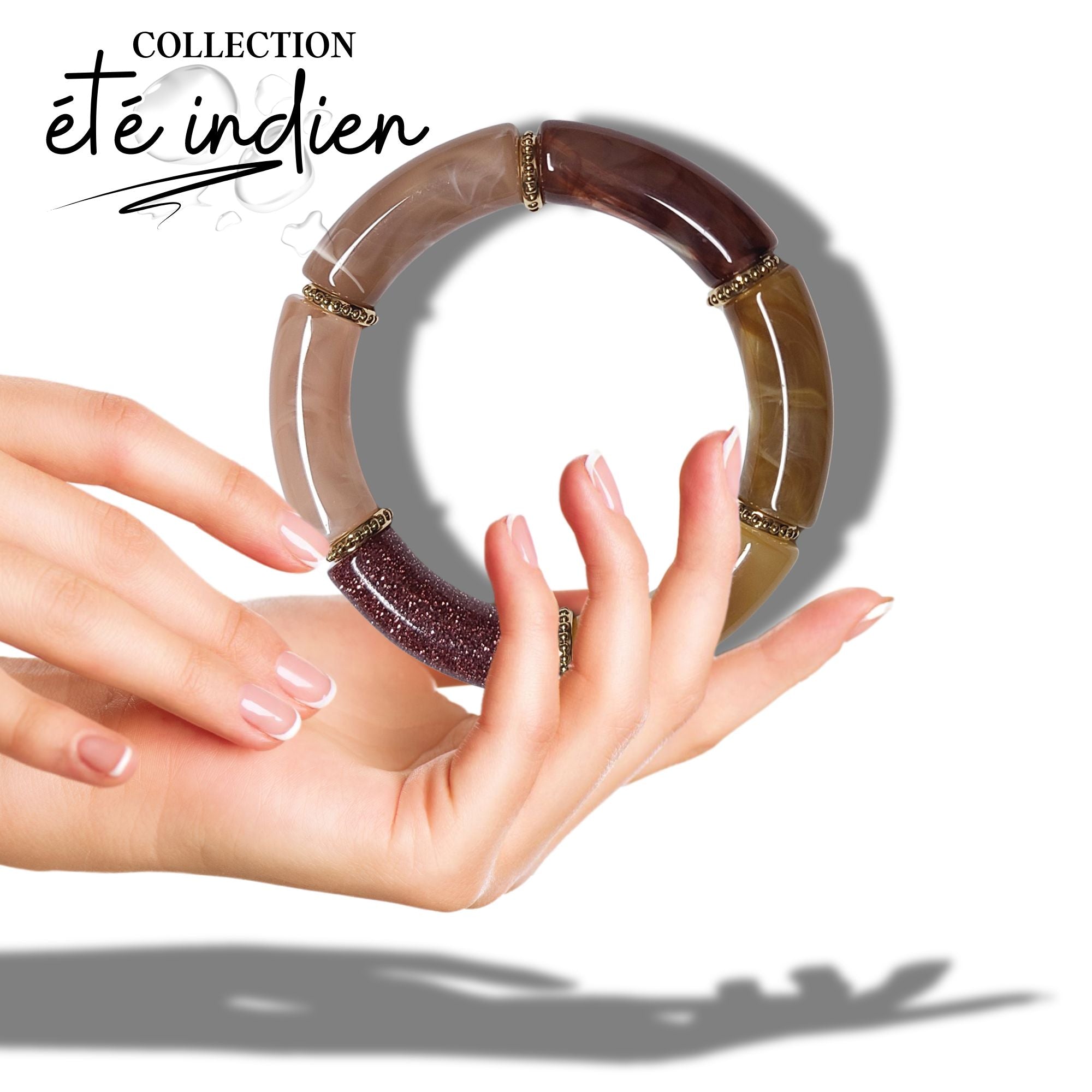 ARTSHOP Idée 158 #16 kit bracelet tubes acier 5,5cm