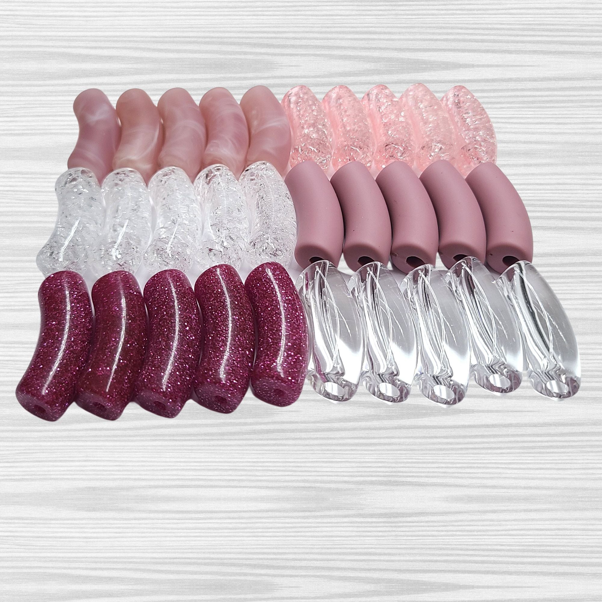 ARTSHOP Camaïeu 87 lot 30 tubes rose 12 mm