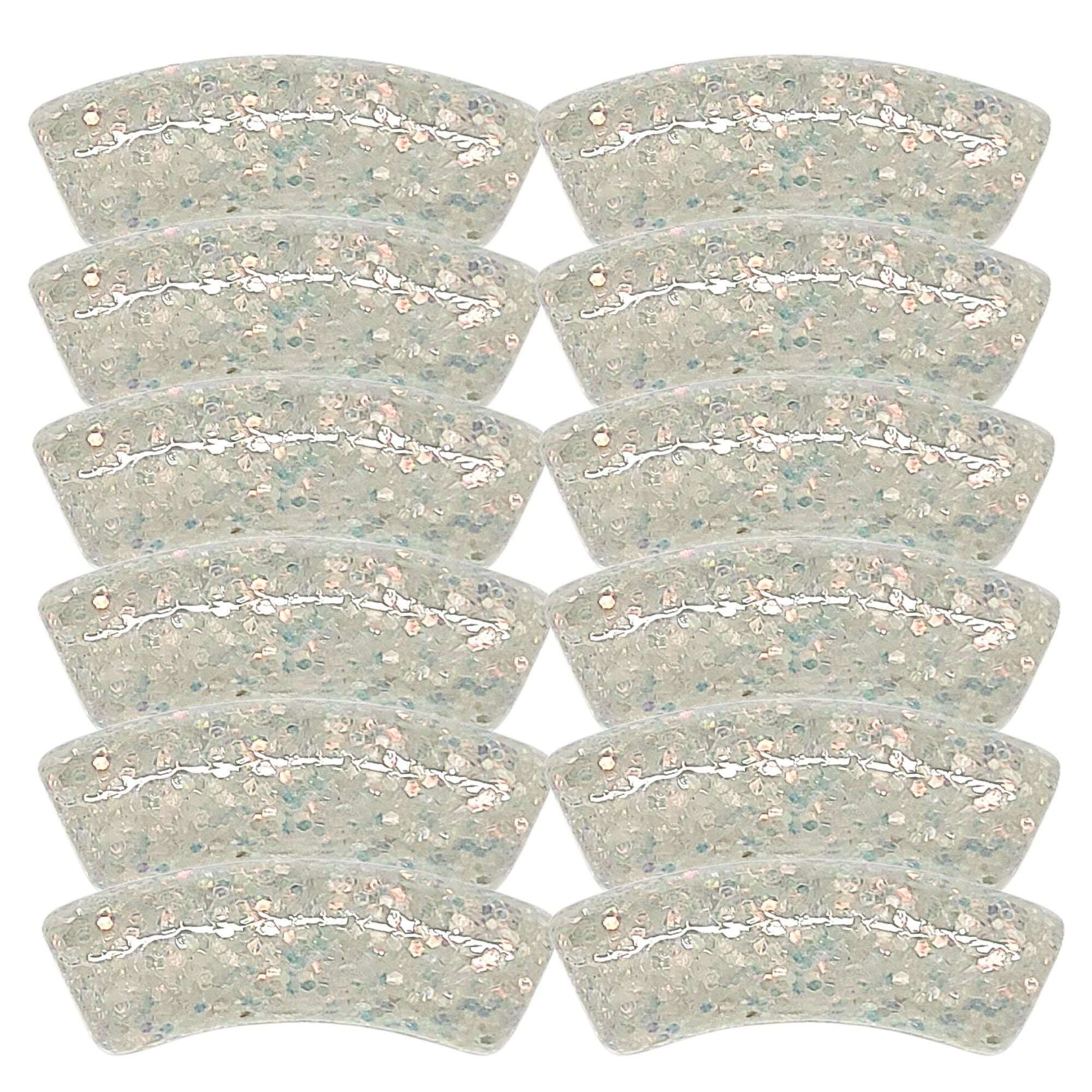 ARTSHOP Tubes Glitters 393 tube incurvé nacre 12mm x6