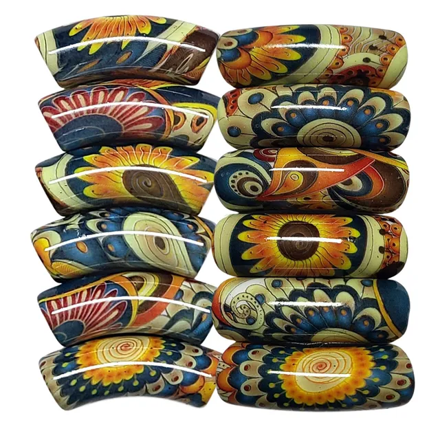 Artshop Tubes Design 1043 tube fleurs bleu x1