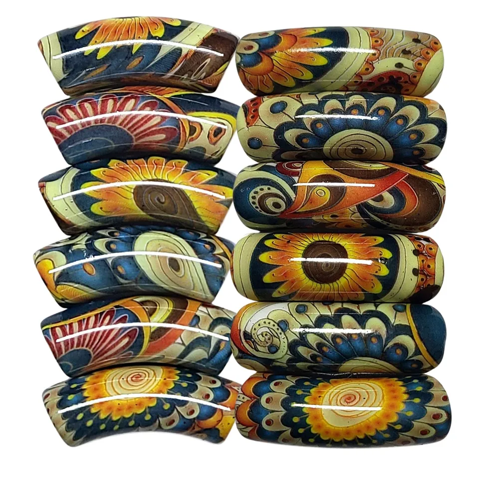 Artshop Tubes Design 1043 tube fleurs bleu x1