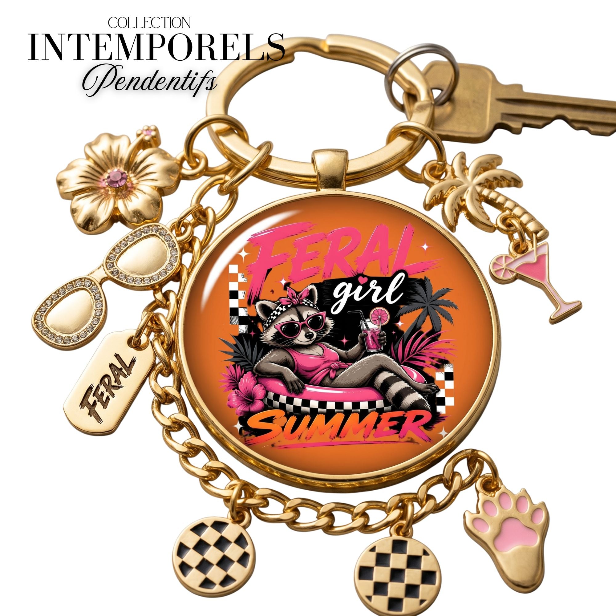ARTSHOP Pendentifs 111 pendentif Intemporel Summer x1