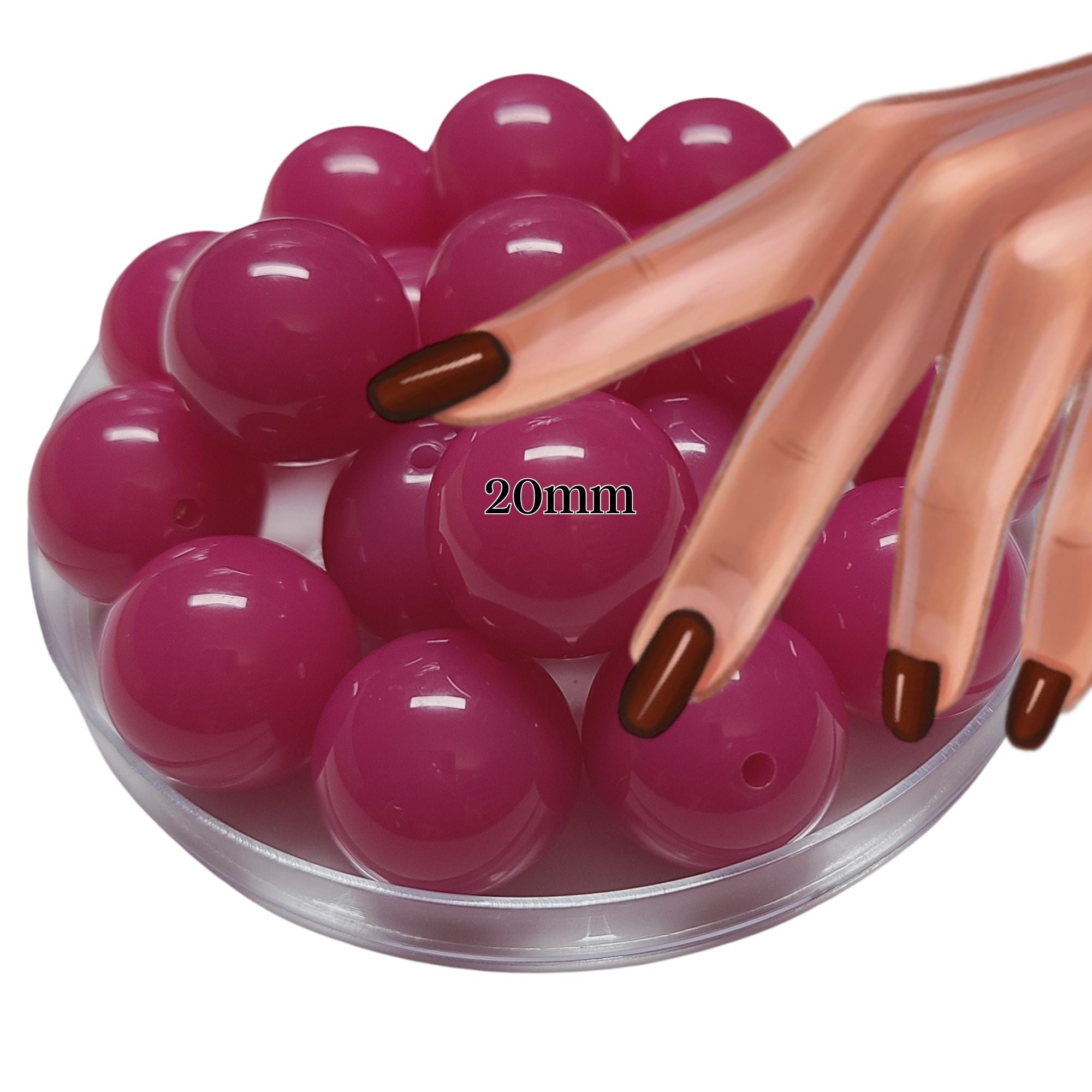 ARTSHOP Boules 20MM 29 sorbet fuchsia x1