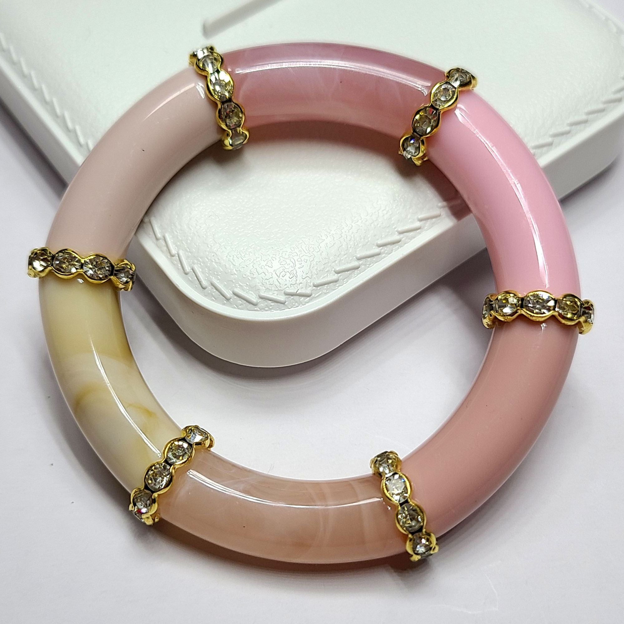 ARTSHOP Camaieu 89 lot 30 tubes Guimauve 12 mm rose