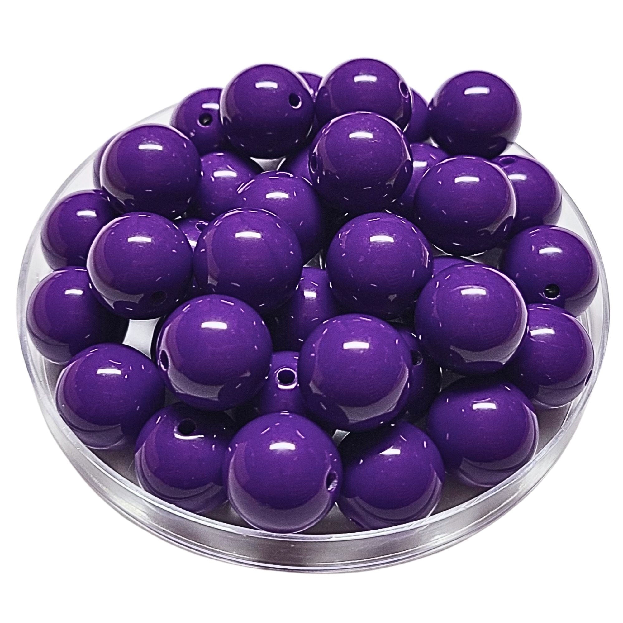ARTSHOP Boules 16MM 170 Indigo perles acryliques x15 brillantes