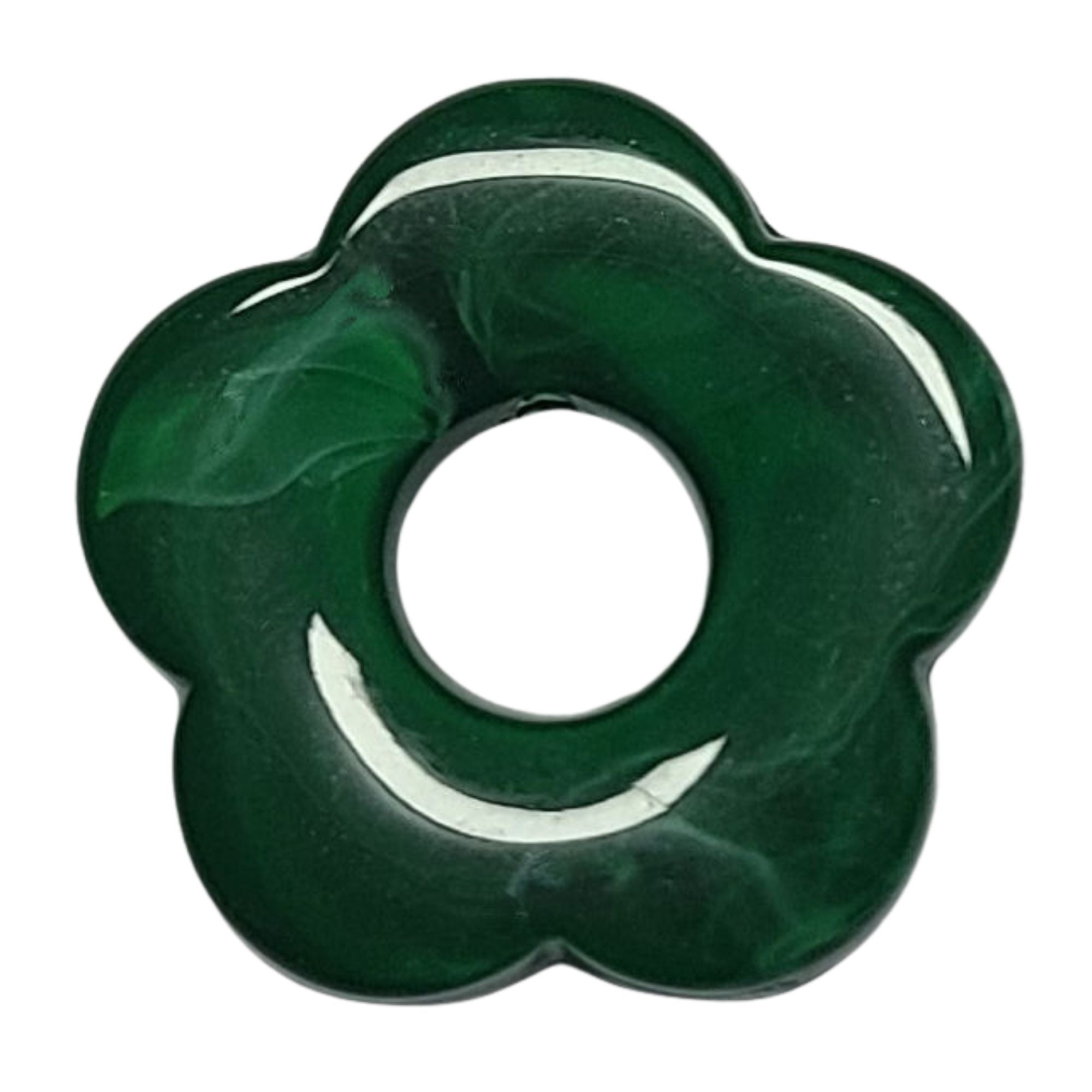 ARTSHOP Flower Power Capucine fleur sapin marbré 27mm x1