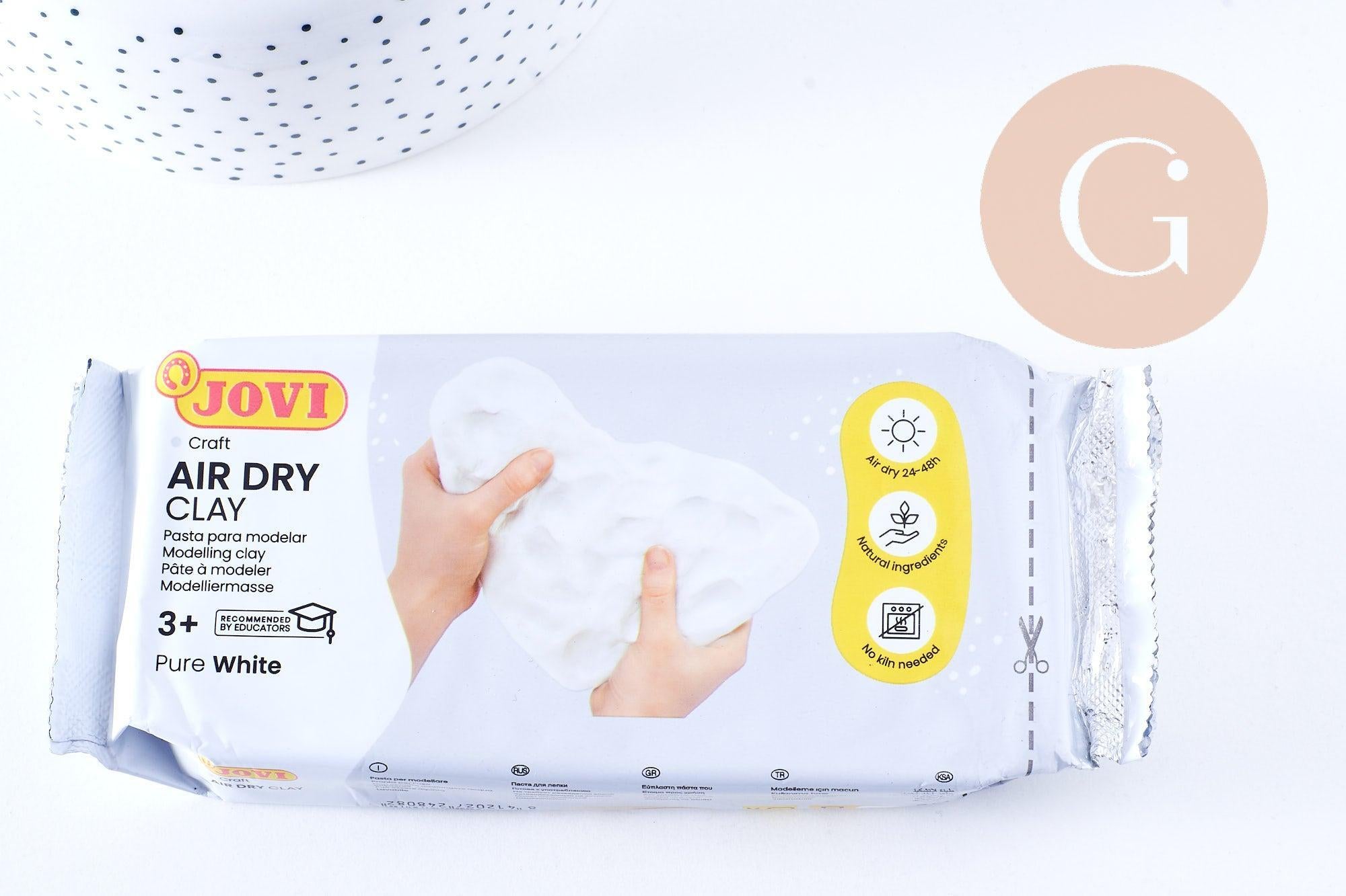 Gingerlily Pâte polymère G10636 argile autodurcissante blanche 250g