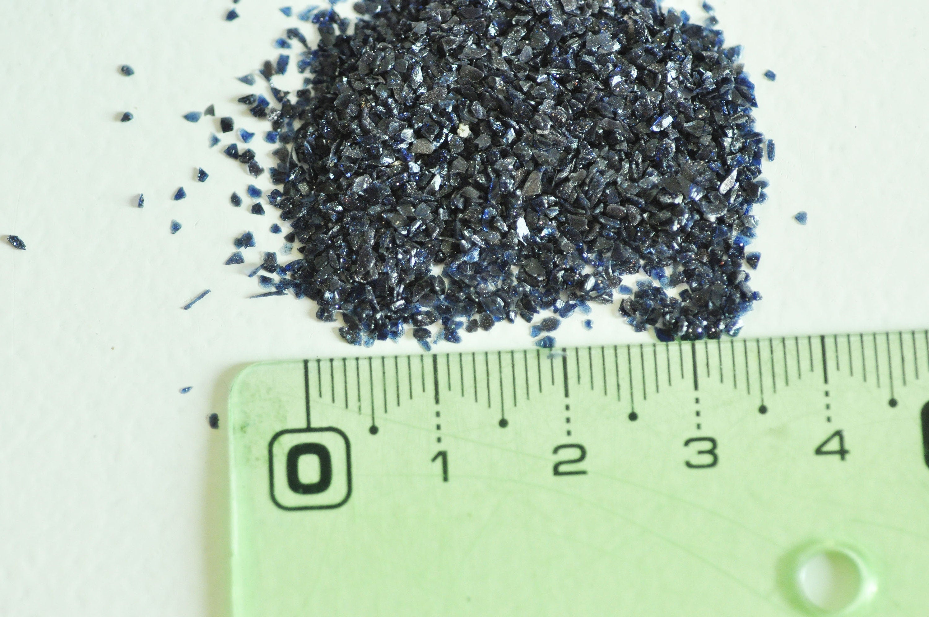 Gingerlily Sable quartz bleu foncé 0,3-2mm sachet 20g
