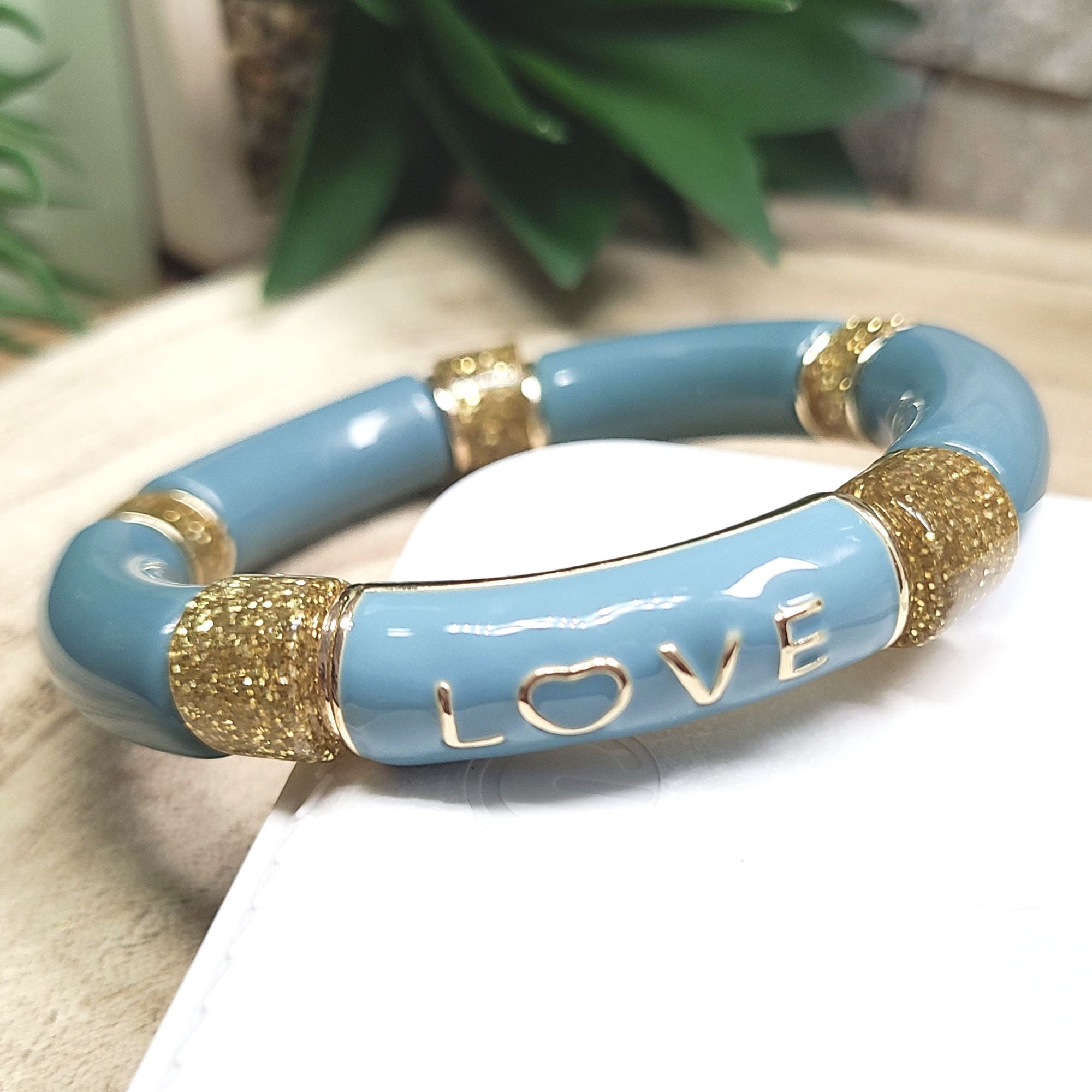 ARTSHOP 332 Tube LOVE Canard émaillé 12 mm x6