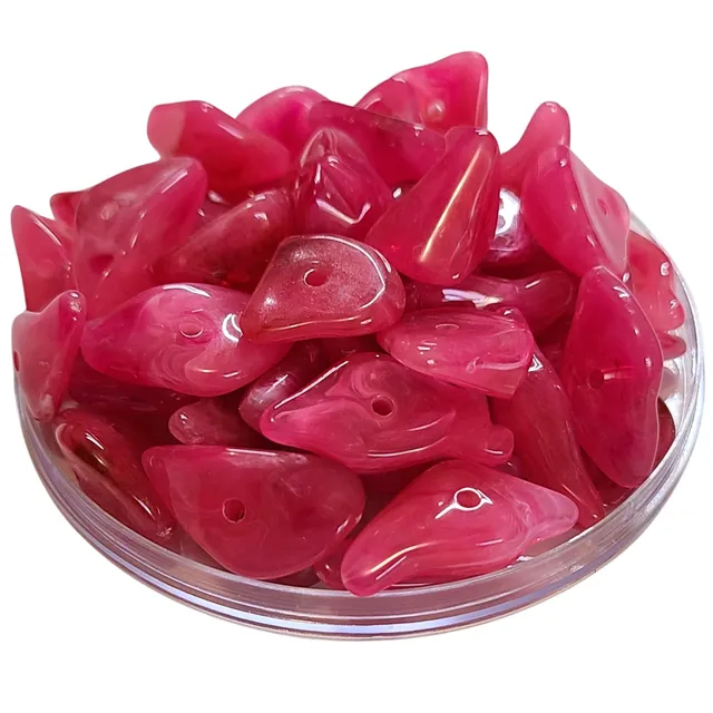 ARTSHOP Séparateurs 21 Crispy XXL perles fraise marbré x25