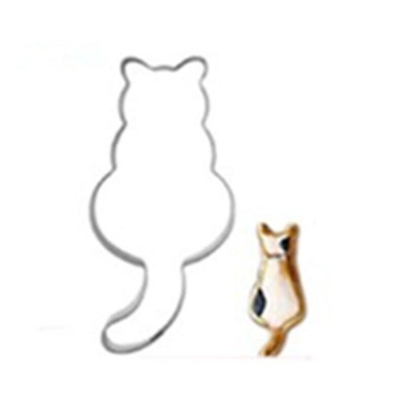 Gingerlily G5101 emporte-pièce chat inox 6,9 cm