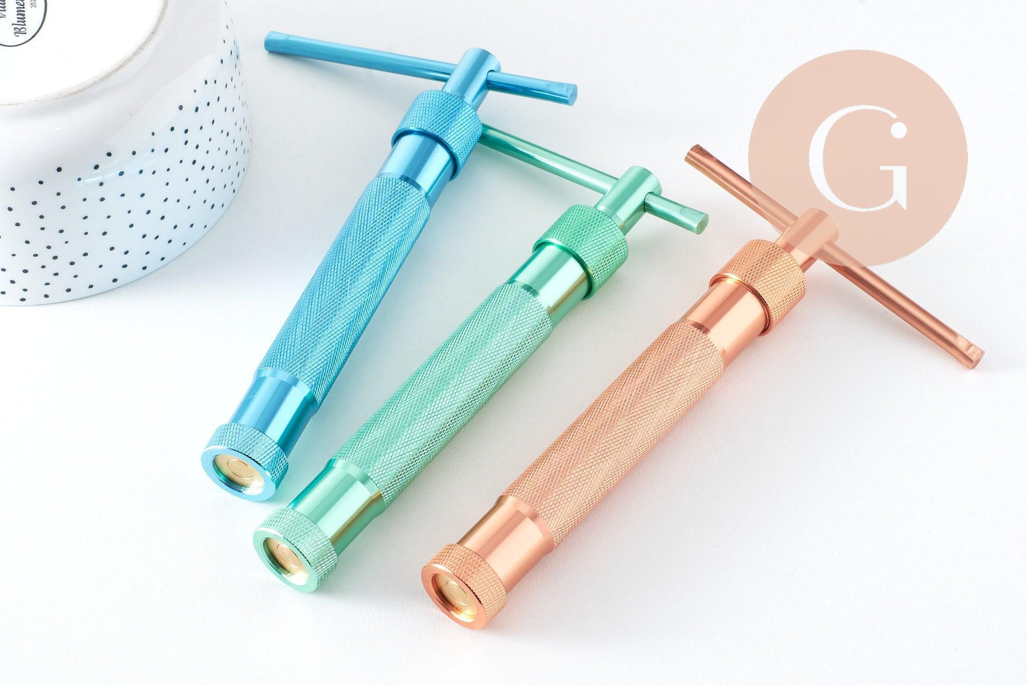 Gingerlily Pâte polymère Extrudeuse pâte polymère 20 disques métal