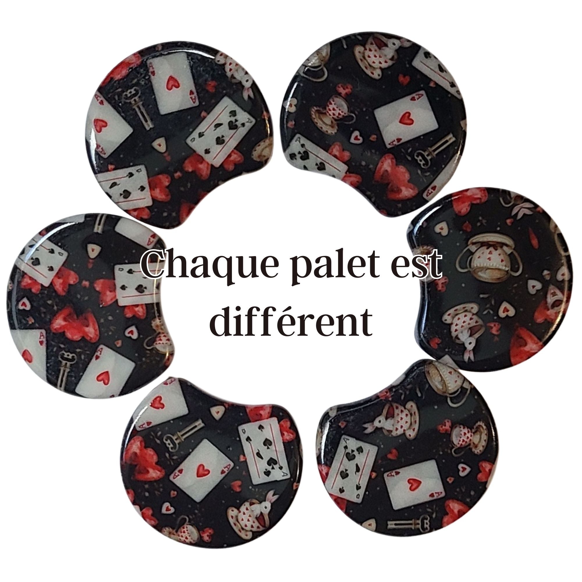 ARTSHOP Palets LUNE 1059 Alice palet résine x1