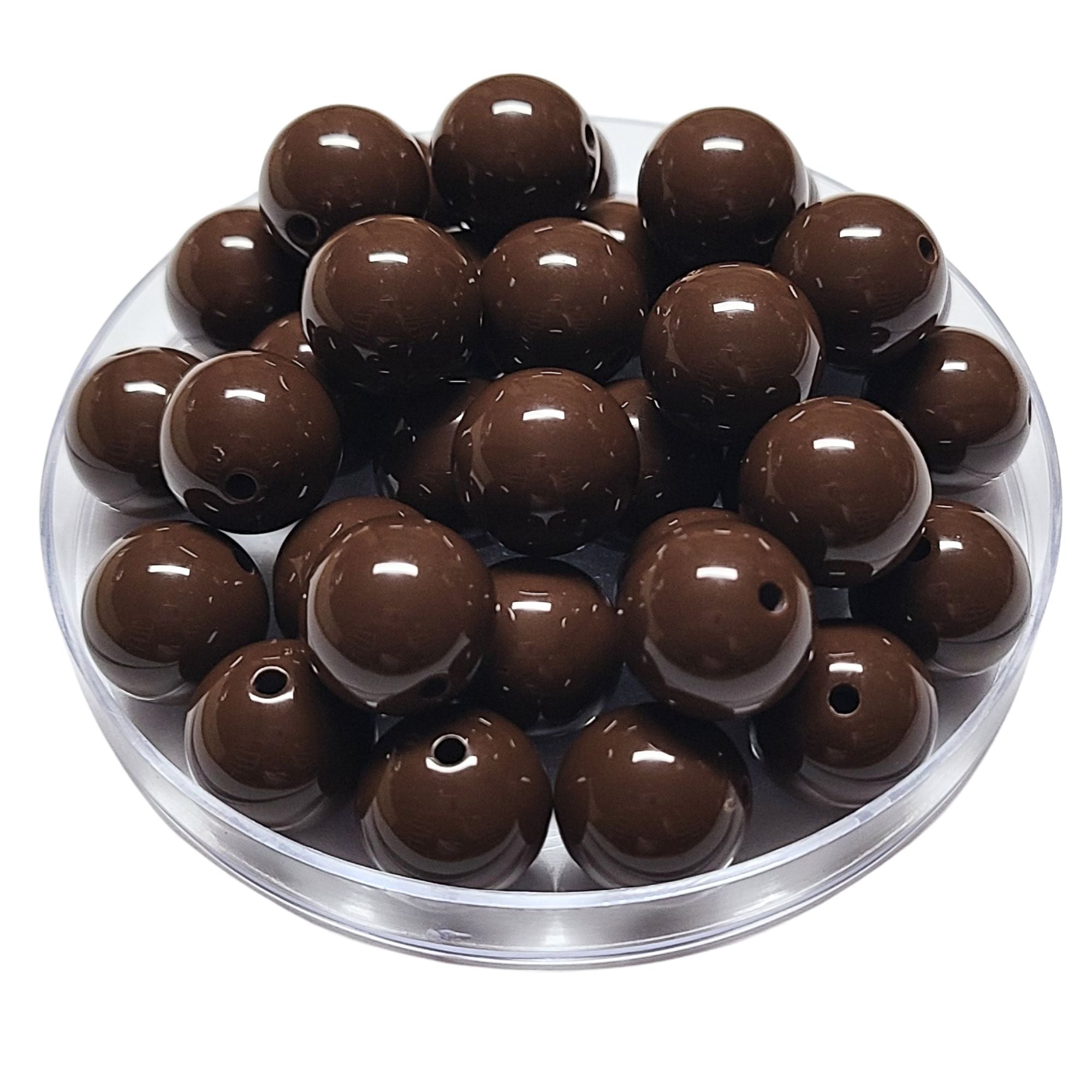 ARTSHOP Boules 16MM 199 Chocolat perle x1 boule brillante