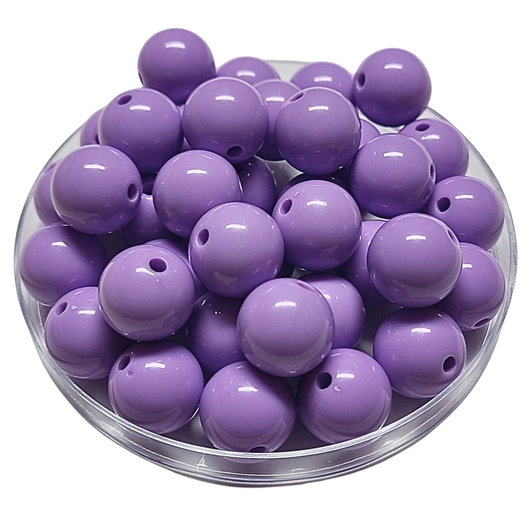 ARTSHOP Boules 16MM 163 perle ronde mauve brillante x1