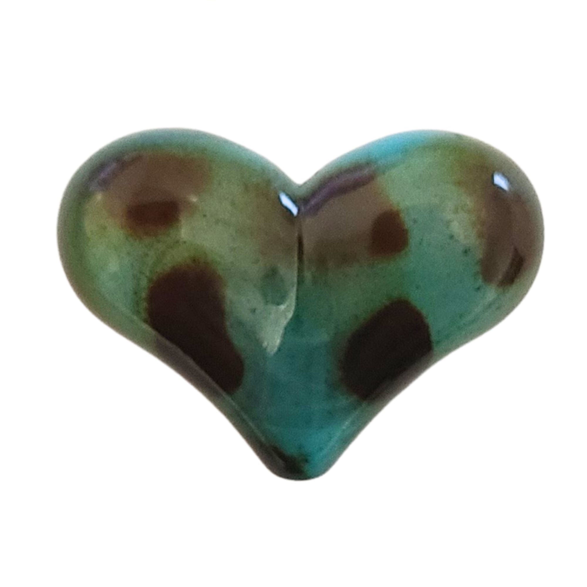 ARTSHOP HeartLine cœur acrylique léopard canard 16x22mm