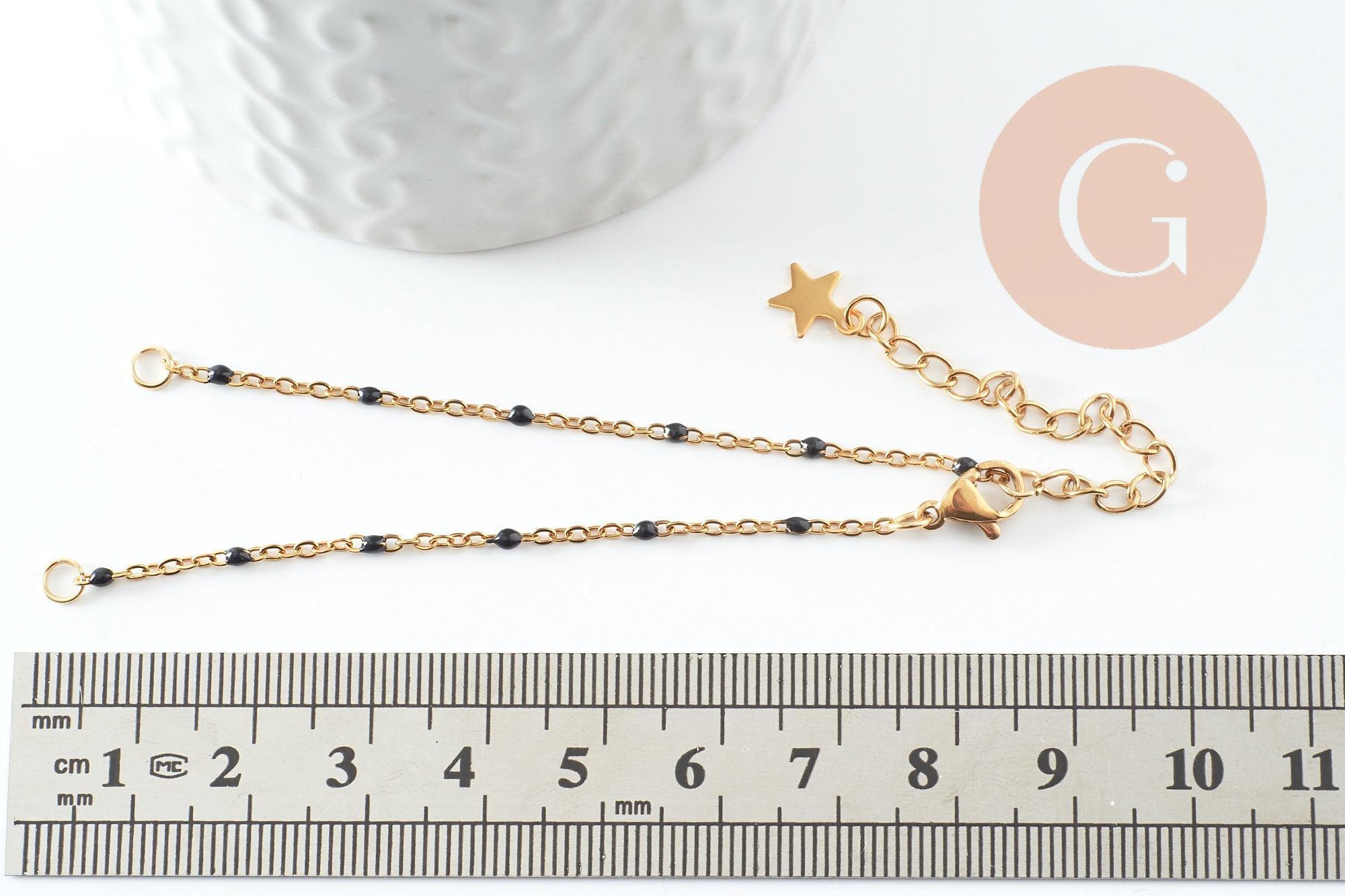 Gingerlily G9594 base bracelet satellite doré 16,5cm x1