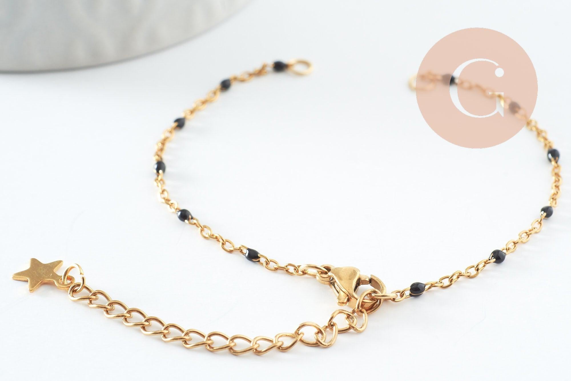 Gingerlily G9594 base bracelet satellite doré 16,5cm x1