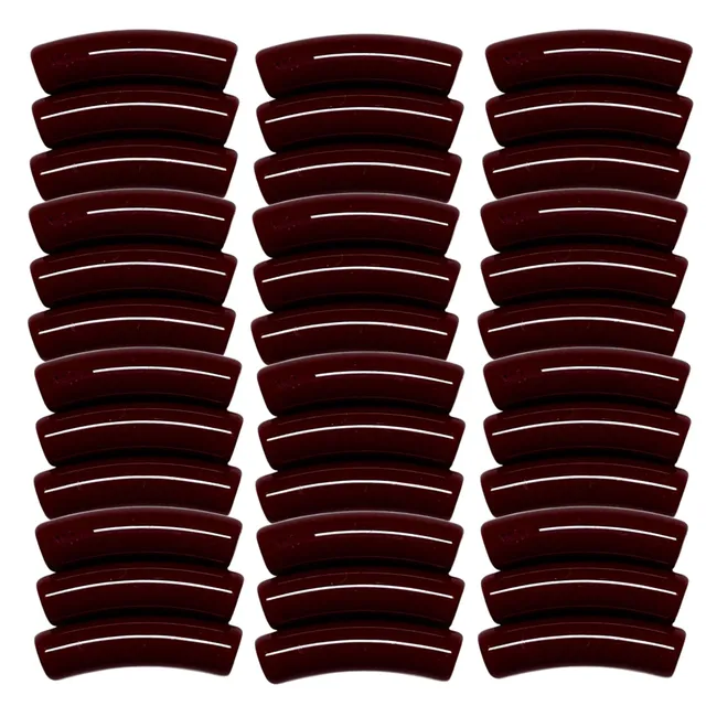 Artshop Tiny tube incurvé bordeaux 5 mm x10 tubes