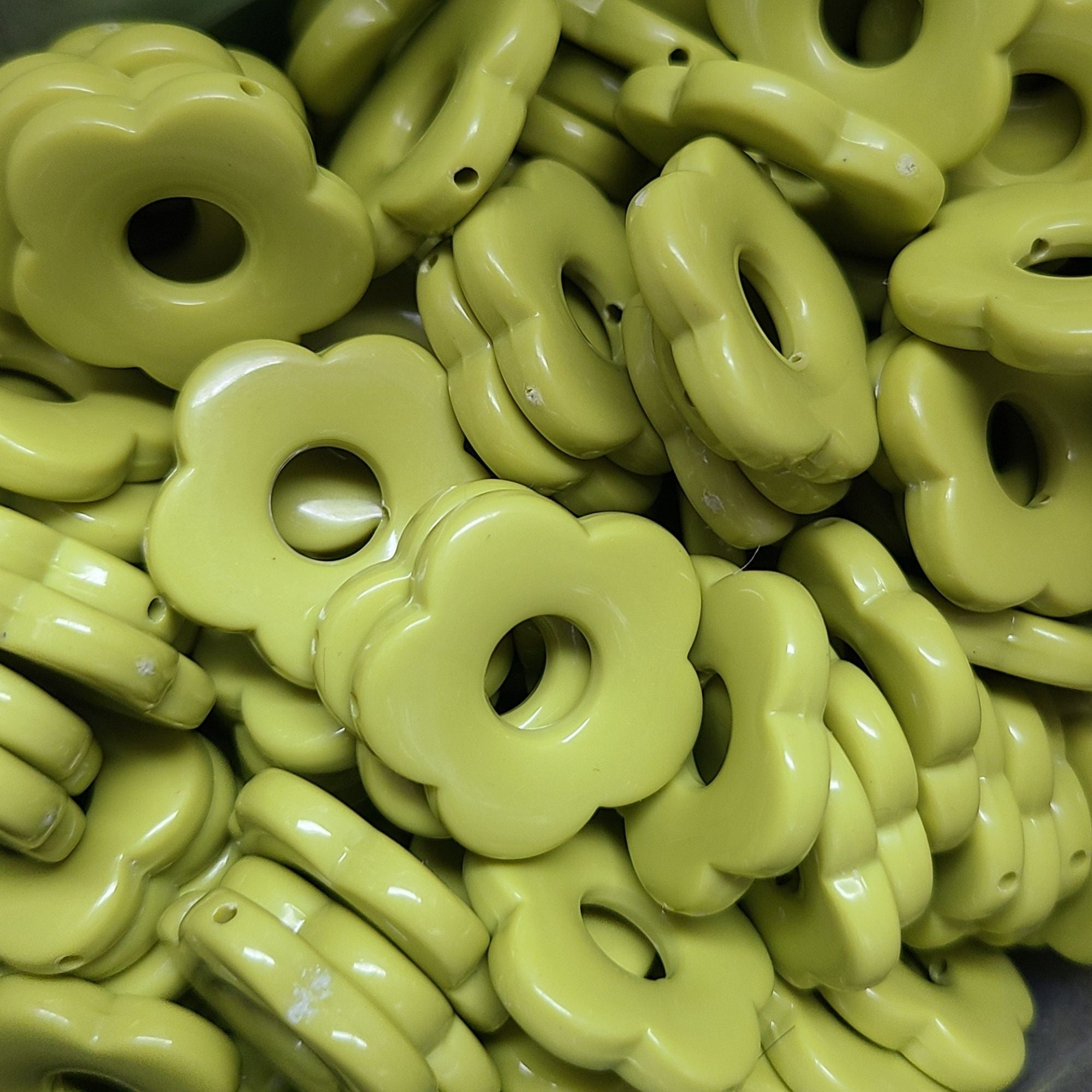 ARTSHOP Flower Power fleur capucine vert 27 mm x1